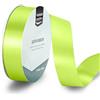 Vaessen Creative Nastro di Raso Verde Mela - Nastro Colorati 20 m x 25 mm per il Fai-da-te - Decorazioni Matrimonio - per Regali e Segnalibri