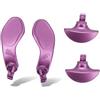 Dpofirs Paddle Posteriori per Controller di Gioco per Controller EDG Sostituzione dei Paddle Posteriori per Controller Edge in Acciaio Inossidabile, Accessori per Console di Gioco (Viola)