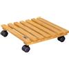 Wagner Carrello per piante multi roller nature cm 35x35