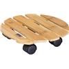 Wagner Carrello per piante multi roller bamboo cm 29