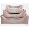 Nasonero Divano per Cani Completamente Sfoderabile Nice Rosa Antico, mis-1-40-x-27-cm
