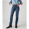 LEVI'S ® Levi's® Jeans 724™ Dritti A Vita Alta Medium Blue Denim Donna