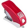 SAX Pinzatrice 160, capacità 16 fogli, caricatore frontale, pinzatrice più leggera, rosso, max. Profondità 29mm, per No. 10 graffette, adesione chiusa