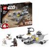 LEGO Star Wars 75410 N-1 Starfighter di Mando e Grogu con i Personaggi del Mandaloriano, 'Baby Yoda' e Droide R5-D4, Astronave Giocattolo e Stazione di Rifornimento per Bambini e Bambine da 4 Anni