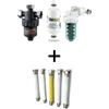 GEL KIT COMPLETO SALVACALDAIA NEMBO 3 PEZZI CON 5 FLESSIBILI IN ACCIAIO PER ALLACCIAMENTO CALDAIE