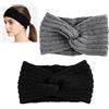 Sylkeov Fascia Invernale Donna in Lana, Fascia per Capelli invernale, Calda e Comoda per Outdoor, Fascia Orecchie Donna in 2 Colori, Accessorio Moda Invernale
