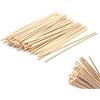 Yearninglife 100 bastoncini per tubi d'incendio, materiale intrecciato, bastoncini in rattan per diffusore di aromi, bastoncini di ricambio, bastoncini profumati per ambienti, materiale intrecciato per