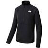 THE NORTH FACE NF0A5J8R4H01 Men's Summit Futurefleece Lt 1/2 Zip Maglia Lunga Uomo TNF Black-NPF Taglia XL