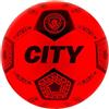 Hy-Pro Manchester City - Calcio luminoso con luci al buio, luci antiurto, spegnimento automatico, adatto a tutte le età