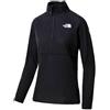THE NORTH FACE NF0A5J8C4H01 Women's Summit Futurefleece Lt 1/2 Zip Maglia Lunga Donna TNF Black-NPF Taglia L
