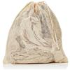 Turtle Bags Borsa in cotone ecologico per granel Red grande (37X30) 80 g