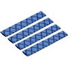 QUARKZMAN 4pz 18mm di Diametro Nastro per Bacchette, Impugnature per Bacchette Involucro Termoretraibile Anti Scivolo per Tamburo Percussioni, Blu