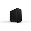 HYTE Case HYTE X50 Air - Mid Tower ATX, telaio in acciao, linee arrotondate, frontale mesh, colore Pitch Black
