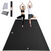 VEVOR Tappetino per Esercizi Yoga Premium ad Alta Densità Antiscivolo Tappetino per Fitness Esercizi con Borsa e Tracolla, per Tutti i Tipi di Yoga a Casa, Pilato e Allenamento a Terra 3660x1830 mm