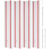 VEVOR Binario di Guida per Troncatrice Circolare Lunghezza Guida 700 mm Set 4 Guide in Alluminio 3 Connettori, Set di Guide per Seghe Circolari per Lavorazione del Legno per Fai-da-te Falegnameria