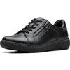 Clarks Sneaker Caroline Janna Donna, Pelle Nera, 38 EU