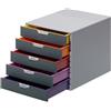 Durable Cassettiera in plastica Durable Varicolor - 237000