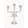 Anna + Nina Candelabro Argent Swans - Argento