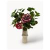 Botané Bouquet di fiori artificiali Velvet Rouge