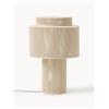 Westwing Collection Lampada da tavolo in lino Lace