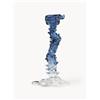 POLSPOTTEN Portacandela in vetro Drip - Blu