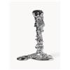 POLSPOTTEN Portacandela in metallo Drip - Argento