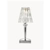 Kartell Lampada da tavolo portatile a LED con batteria Battery, alt. 30 cm -
