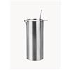 stelton Shaker cocktail con colino e cucchiaio da bar Arne Jacobsen, 1 L