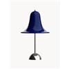 Verpan Lampada da tavolo piccola portatile a LED con luce regolabile Pantop, Design Verner Panton - Blu