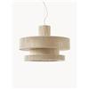 Westwing Collection Lampada a sospensione grande in lino Lace