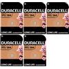 Duracell 5X Duracell 392/384 SR41 Con Ossido D'Argento (5 Blister Da 1 Batteria) 5 Pile