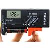 D-FantiX Tester Batterie, Tensione della batteria checker per batterie AA AAA C D 9V 1.5V Cella pulsante batterie (Modello: BT-168D)