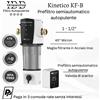 Kinetico KF-B Prefiltro semiautomatico 2 40µ con manometro