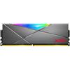 ADATA RAM DDR4 32GB KIT (2x16Gb) XPG Spectrix 3600Mhz CL18 RGB Gray Heatsink