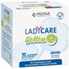 FEDERFARMA.CO SPA Ladycare Assorbenti Cotton Ipoallergenici Notte Con Ali 10 Pezzi Profar