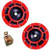 YIYIDA Car Horn Tromba elettrica per auto 12V 135DB Disco Tipo clacson Forte Eccellente ad Alta e Bassa Twin Horn Kit con Staffa per Auto Moto Fuoristrada Barche furgoni Barche SUV boat ect