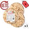 Lineadiet 3 X BASE PIZZA KETO BATTUTA 190gLineadiet
