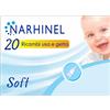 Narhinel Ricambi Morbidi per Aspiratore Nasale per Neonati e Bambini con Filtro Assorbente per Trattenere il Muco, 20 ricambi Monouso