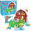 Educational Insights Learning Resources Fienile Bolt Buddies Design & Drill, Set da Gioco basato sulla Fattoria con Fattore, Giocattoli da Costruzione STEM Gioco per l'età prescolare, dai 3+, Multi, 4134