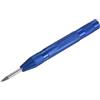 M METERXITY 1-Pack Punzone Automatico, 133mm Acciaio Ad Alto Rendimento Punzone A Molla Per Lamiera/Legno/Vetro, Punzone A Impatto Regolabile Strumento Per Rompere vetro [Blu]