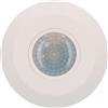 UNITEC Rilevatore di movimento a infrarossi con sensore a 360° per interni, IP20, portata di 6 m, da parete, durata della luce regolabile individualmente, 5 diverse modalità, bianco, 2000 W