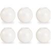 Officina Naturae Set 6 Palline dosatrici ecologiche e graduate per polvere lavatrice e bucato liquido Made in italy