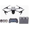 DJI Drone DJI Air 3S Fly More Combo (3 batterie, RC 2) - dogana statunitense incl...