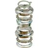 One by Camamoto cod. 77141305 Kit Set Calotte sterzo Completa Compatibile con Scooter italjet e Piaggio (RIF. Orig. Piaggio r.o. 498395)