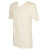RAGNO Camiciola Uomo t-Shirt Intima Scollo V Manica Corta Wool & Silk WSK Articolo 601598 Lana e Seta, 002 Bianco Lana, 5-Quinta (EU L - F 4 - USA M - GB 36)