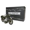 Corgi 1:12 Moto Triumph TR6 Trophy La Grande Fuga Steve McQueen Invecchiata
