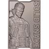 FaNaTtik Metal Gear Solid 2 Limited Edition Solid Snake Metal Lingotto - Prodotto con licenza ufficiale, 5.000 in tutto il mondo, espositore incluso