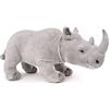 lilizzhoumax Peluche realistico di rinoceronte, 42 cm, super morbido, carino, decorazione per la casa, regalo per amici e bambini