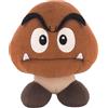 San-Ei - Official Goomba Peluche, 13.5 cm - Licenza Nintendo