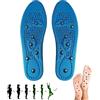 Yuqilin Solette Magnetiche 1 paio Solette Scarpe Gel Magnetiche per Uomo E Donna Fascite Plantare Riflessologia Agopressione Plantare Ortopedico Neutralizza Sforzo Sul Tallone e Sull'arco (35-40)